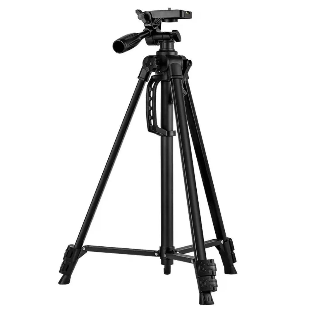 Metal Tripod Stand Black Lightweight Portable