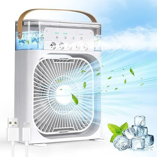 Mini Portable Rechargeable Air Cooler Fans