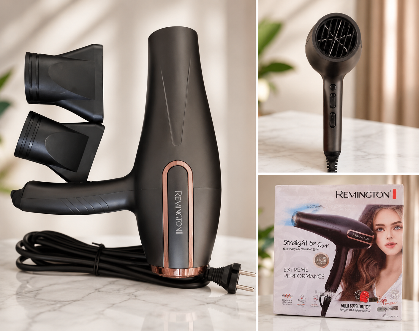 Remington Professional Ionic Hair Dryer – Fast Drying & Salon Style Performance